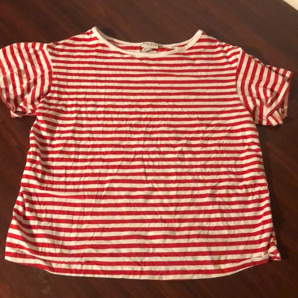 striped t shirt